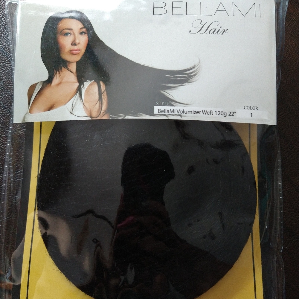 Bellami 22in 120g Remy Jet Black
